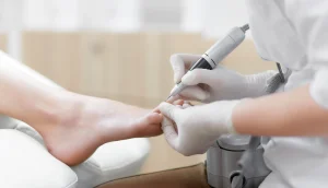 Kosmetische Fußpflege