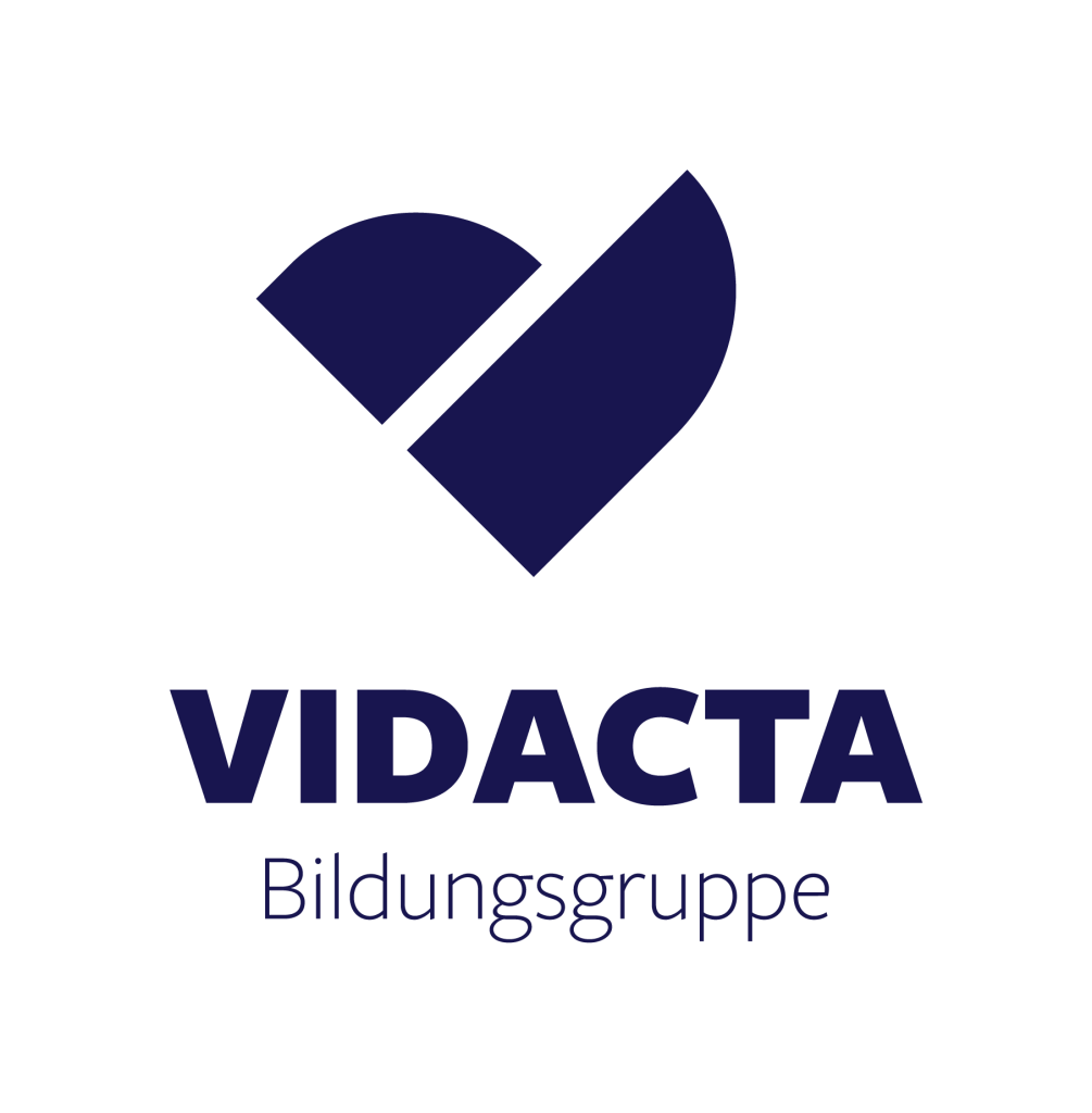 NOVOTERGUM – Bildungsgruppe Kurz VIDACTA Logo Blau 1